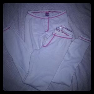 Two pair long john underwear